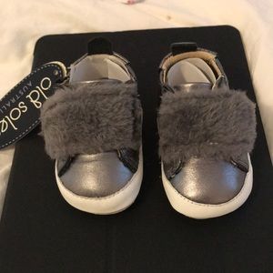 Old soles baby shoes